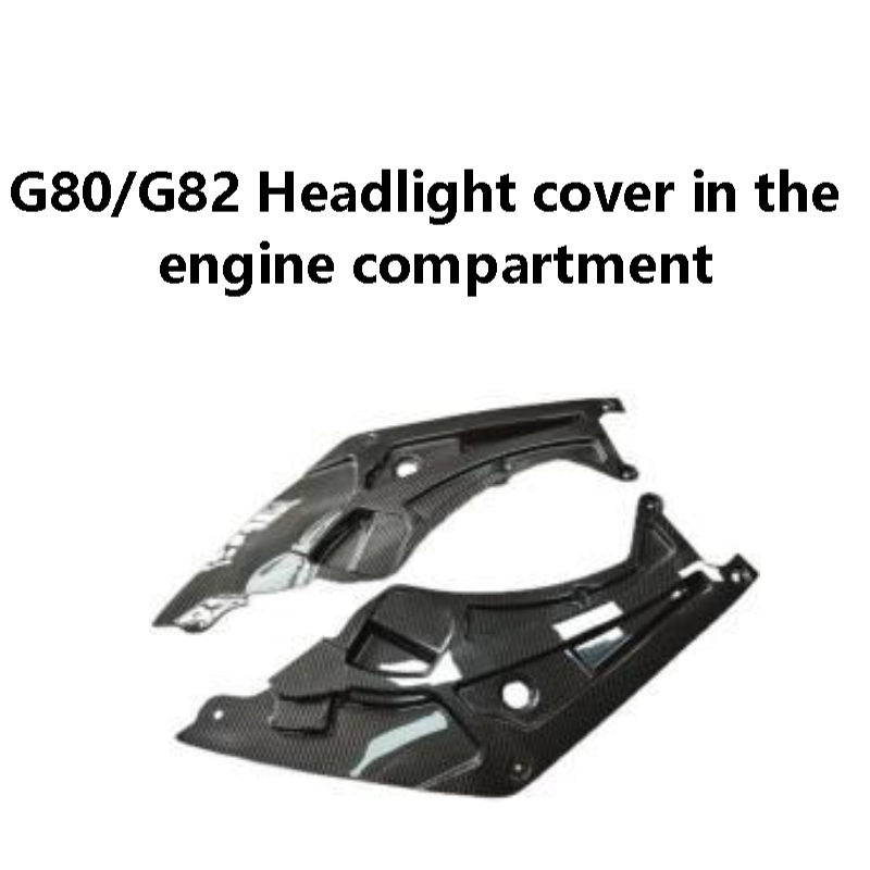 BMWG80/G82 Headlight cover in the engine compartment
