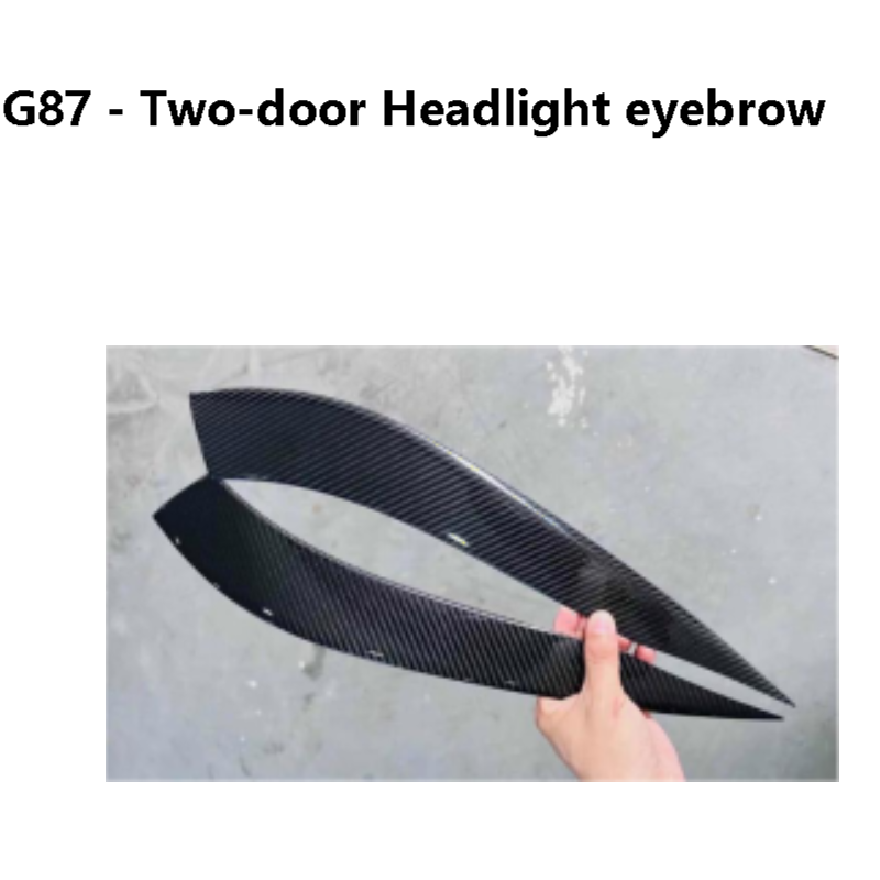 G87 - Two-door Headlight eyebrow