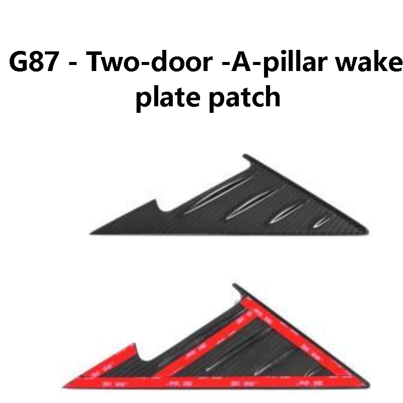 G87 - Two-door -A-pillar wake plate patch