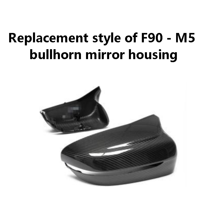 Replacement style of F90 - M5 bullhorn mirror housing (need to distinguish between left- hand and right-hand drive)