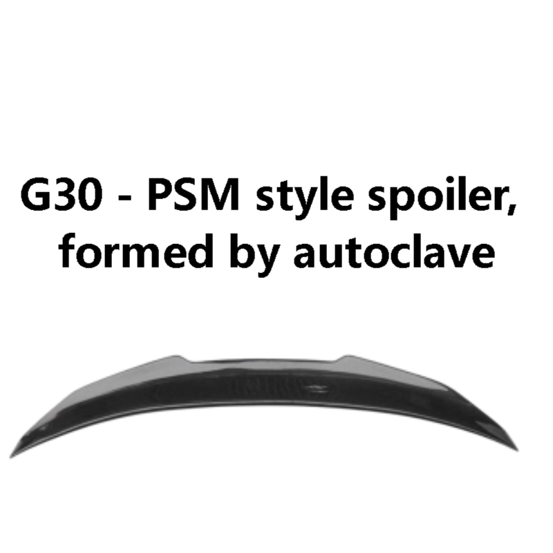 G30 - PSM style spoiler, formed by autoclave