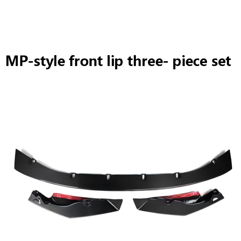 MP-style front lip three- piece set