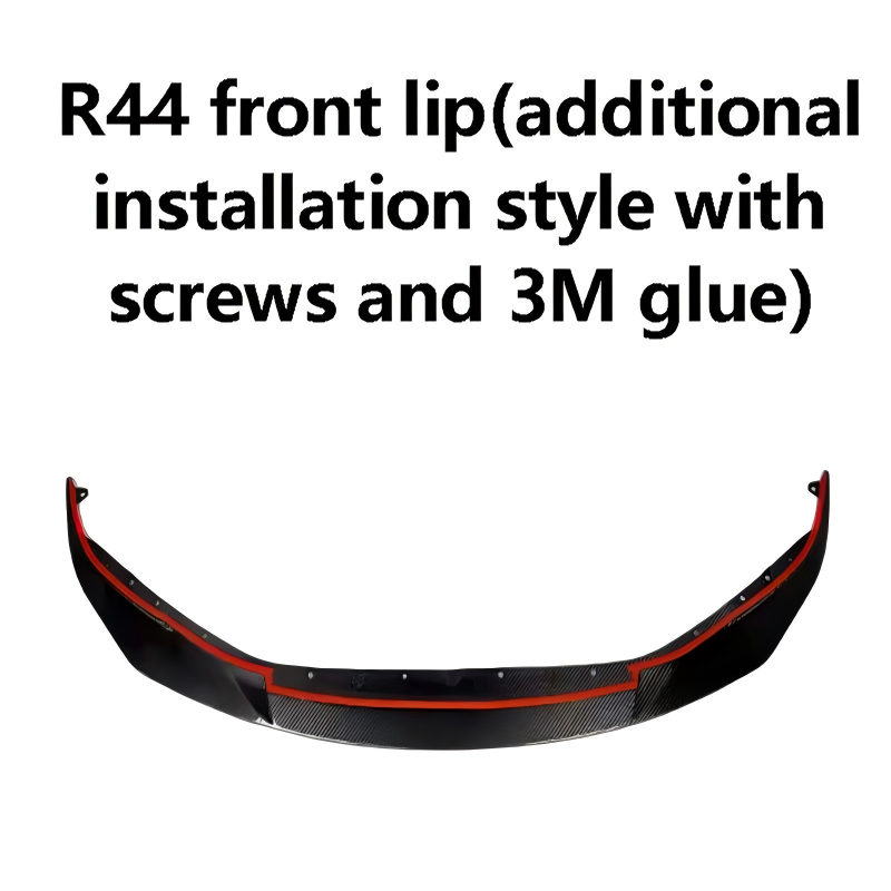 BMW G80/G82 R44 front lip(additional installation style with screws and 3M glue)