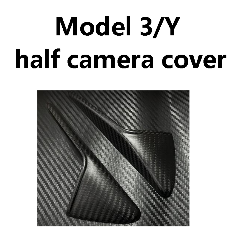 Tesla Model 3/Y half camera cover