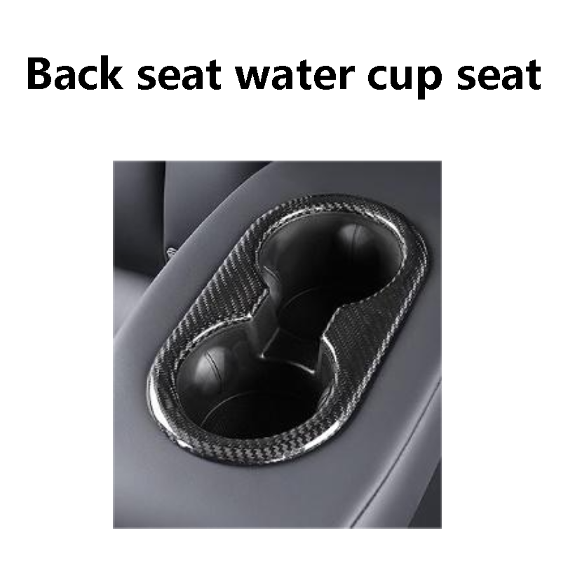 Tesla Back set water cup seat cover