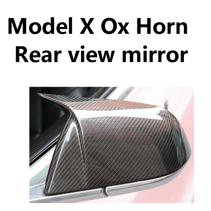 Tesla Model X/S Ox horn Rear view mirror