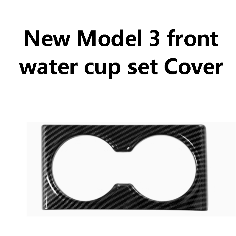 Tesla New Model 3 front water cup set cover